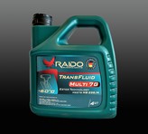 RAIDO Trans Fluid Multi 7G —   ATF, Ester Technology Multi-Vehicle